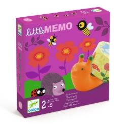 Djeco Little Memo – Eerste geheugenspel, met Dieren - vanaf 2,5 jaar
