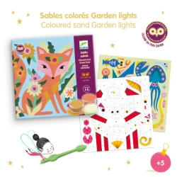 Djeco Lichtjes in de Tuin – Glow-in-the-dark Zandkunst - vanaf 5 jaar