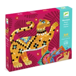 Afbeeldingen van Djeco Diep in de Jungle – Metallic Mozaïekset - vanaf 7 jaar