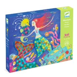 Picture of Djeco Het lied van de zeemeerminnen – Glittermozaïekset - 6 tot 10 jaar