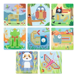 Djeco Mosaïco Rigolo – Mozaïekspel – vanaf 4 jaar