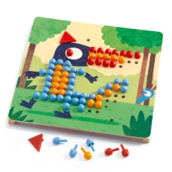 Djeco Mosaïco Rigolo – Mozaïekspel – vanaf 4 jaar