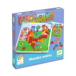 Picture of Djeco Mosaïco Animo – dierenmozaïek met 230 pinnetjes – vanaf 4 jaar