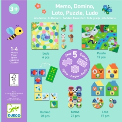 Picture of Djeco Op de boerderij – 5 eerste spellen – vanaf 3 jaar