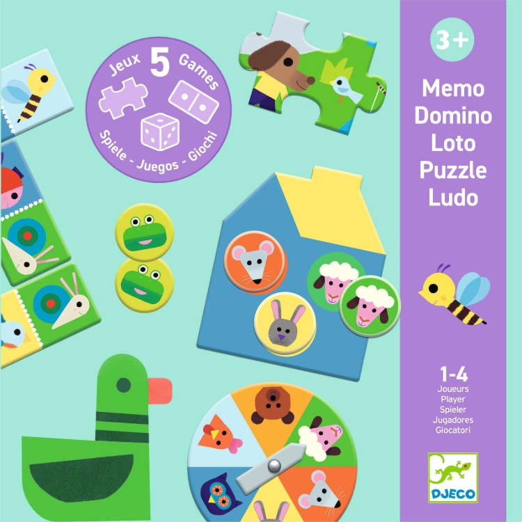Picture of Djeco Op de boerderij – 5 eerste spellen – vanaf 3 jaar