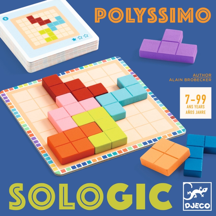 Picture of Djeco Polyssimo – houten logicaspel – van 7 tot 99 jaar