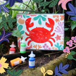 Picture of Djeco Mooi kladderen – schilderen in herbruikbare hoesjes – vanaf 1,5 jaar