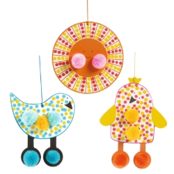 Picture of Djeco Puntjes en pompons – In de lucht – vanaf 1,5 jaar
