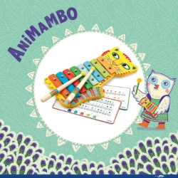 Picture of Djeco Animambo metallofoon kat – 8 tonen – vanaf 3 jaar