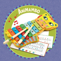 Picture of Djeco Animambo metallofoon kat – 8 tonen – vanaf 3 jaar