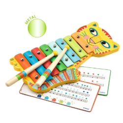 Picture of Djeco Animambo metallofoon kat – 8 tonen – vanaf 3 jaar