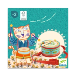 Picture of Djeco Animambo handtrommel met draagband – vanaf 2 jaar
