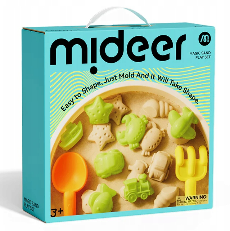 Mideer Magisch Zand – Draagbare Set Kinetisch Speelzand