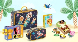Djeco Arbramix – houten mix-en-match dierenpuzzel – vanaf 2 jaar