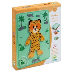 Djeco Inzebox Mix Animals – magnetisch dierenspel – vanaf 3 jaar