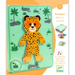 Djeco Inzebox Mix Animals – magnetisch dierenspel – vanaf 3 jaar