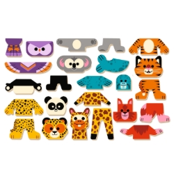 Djeco Inzebox Mix Animals – magnetisch dierenspel – vanaf 3 jaar