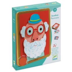 Djeco Inzebox Portraits – magnetisch portrettenspel – vanaf 3 jaar