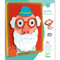 Djeco Inzebox Portraits – magnetisch portrettenspel – vanaf 3 jaar