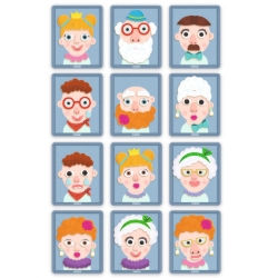 Djeco Inzebox Portraits – magnetisch portrettenspel – vanaf 3 jaar
