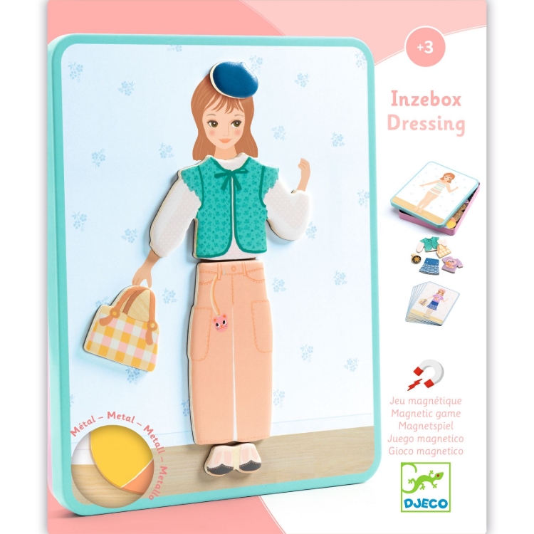 Djeco Inzebox Dressing – magnetisch aankleedspel – vanaf 3 jaar