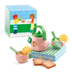 Djeco P’ti Set Thee – houten speelgoedtheeservies – vanaf 4 jaar
