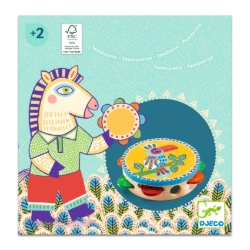 Djeco Animambo Tambourine – houten tamboerijn – vanaf 2 jaar