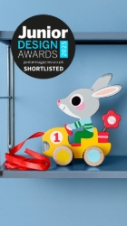 Djeco Roulapic – houten trekfiguur konijn – vanaf 18 maanden