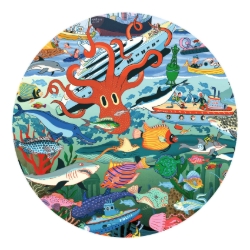 Djeco De geheimen van de zee – observatiepuzzel van 200 stukjes – vanaf 6 jaar