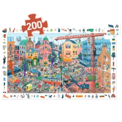 Djeco De stad – observatiepuzzel van 200 stukjes – vanaf 6 jaar