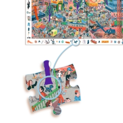 Djeco De stad – observatiepuzzel van 200 stukjes – vanaf 6 jaar