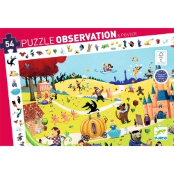 Djeco Sprookjes – observatiepuzzel van 54 stukjes – vanaf 4 jaar