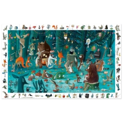 Djeco Het orkest – observatiepuzzel van 35 stukjes – vanaf 3 jaar