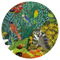 Djeco Puzz’Art Kameleon – silhouetpuzzel van 150 stukjes – vanaf 6 jaar