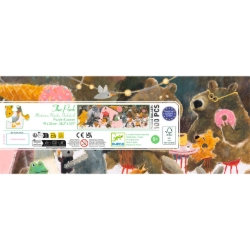 Djeco Gallery Het park – Panorama legpuzzel van 100 stukjes – vanaf 5 jaar