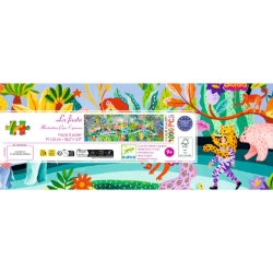 Djeco Gallery La Fiesta – Panorama legpuzzel van 1000 stukjes – vanaf 9 jaar