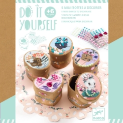 Djeco knutselset Schattig – DIY sieradendoosjes versieren – vanaf 6 jaar