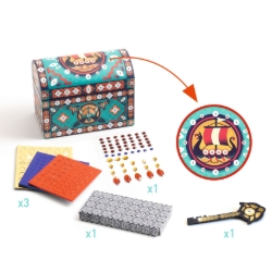 Djeco knutselpakket Super schat – DIY schatkist met geheime bodem – vanaf 5 jaar