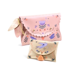 Djeco knutselset Sweet Fashionista – DIY tasje en portemonnee – vanaf 6 jaar
