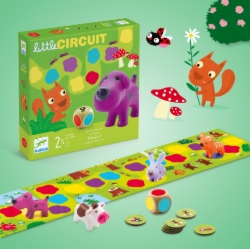 Djeco Little Circuit – eerste bordspel met kleuren – van 2,5 tot 5 jaar