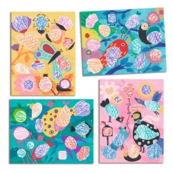 Djeco Birdie & Co – eerste kleurset met sjabloon – vanaf 18 maanden