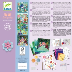 Djeco In Wonderland – creatieve sprookjes-knutselset met vier technieken – van 6 tot 10 jaar