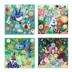Djeco In Wonderland – creatieve sprookjes-knutselset met vier technieken – van 6 tot 10 jaar