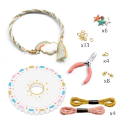 Djeco Céleste – knutselset kumihimo armbanden maken – van 8 tot 14 jaar