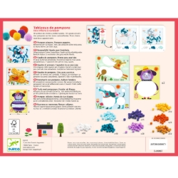 Djeco PomPom Puppies – honden versieren met pompons – van 3 tot 6 jaar