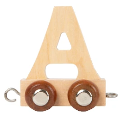 Picture of Lettertrein Letter A – Naturel Hout – Decoratief