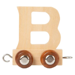 Picture of Lettertrein Letter B – Naturel Hout – Decoratief