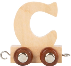Picture of Lettertrein Letter C – Naturel Hout – Decoratief