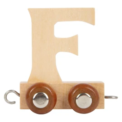 Picture of Lettertrein Letter F – Naturel Hout – Decoratief