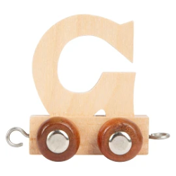 Picture of Lettertrein Letter G – Naturel Hout – Decoratief